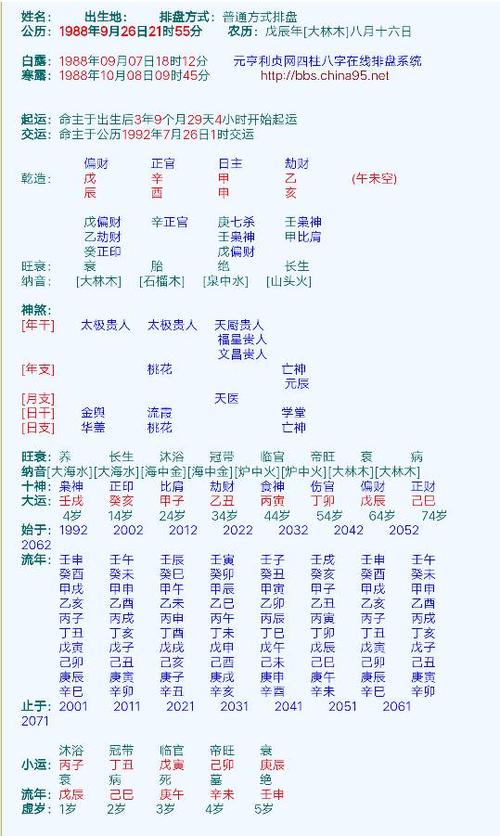 戊辰日柱看配偶