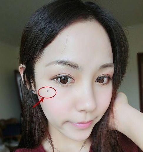女人右眼角有颗痣叫什么痣