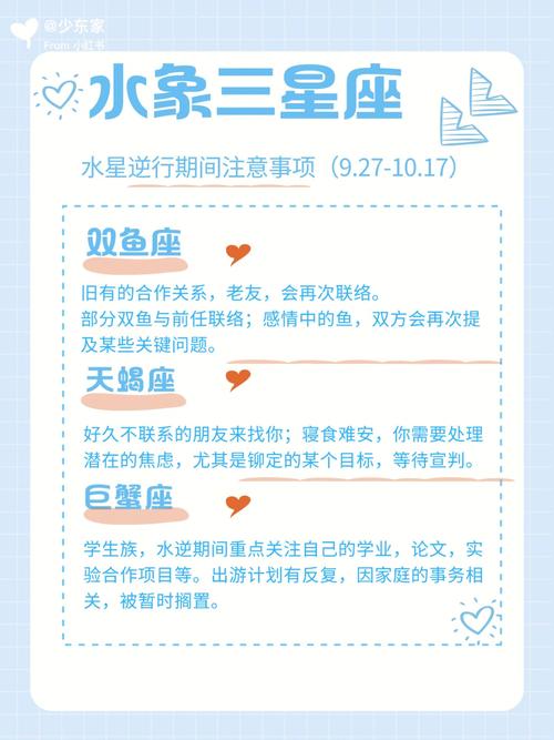 闹闹 水逆开始 12星座赶快避开这些事