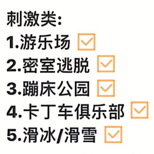 约会地点测试你们的感情状况