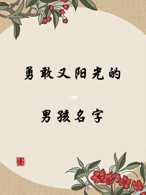 代表坚强勇敢的男孩名字