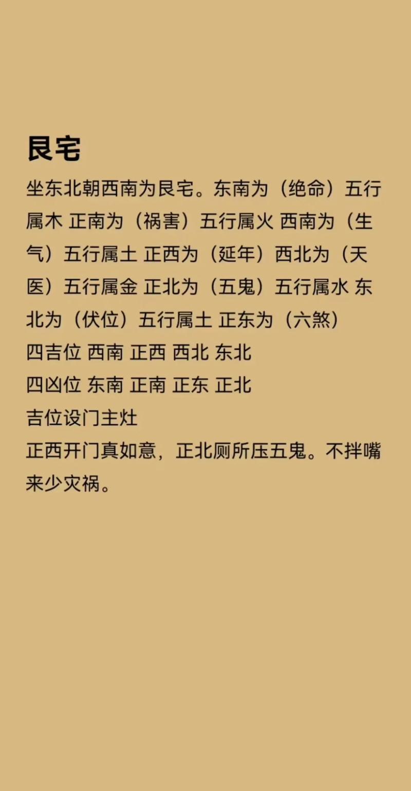 风水中正南方放什么