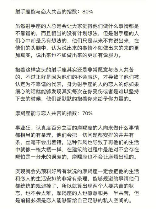 这些星座只能与他们同甘不能共苦