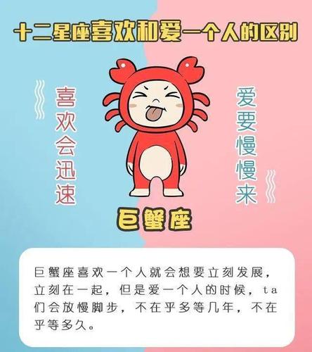 巨蟹座女生喜欢的类型