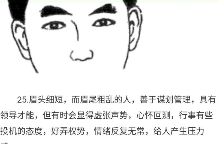 眉毛上挑的男人面相分析,眉毛上扬的男人好吗