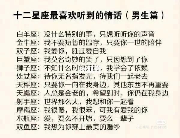有关十二星座的qq头衔