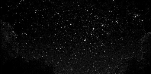 无月亮的夜空