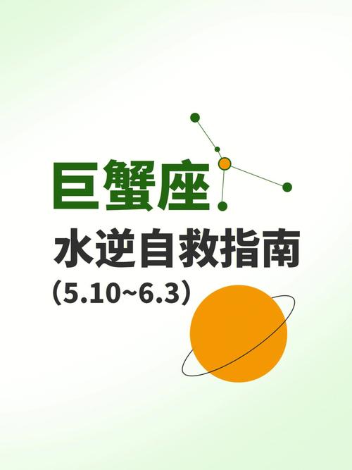 2021年巨蟹座水逆时间