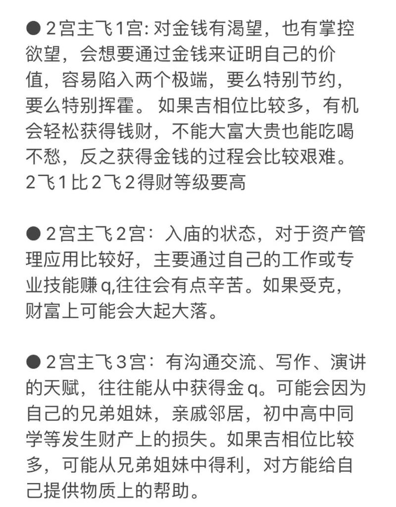 财帛宫四化会对财运造成怎样的影响
