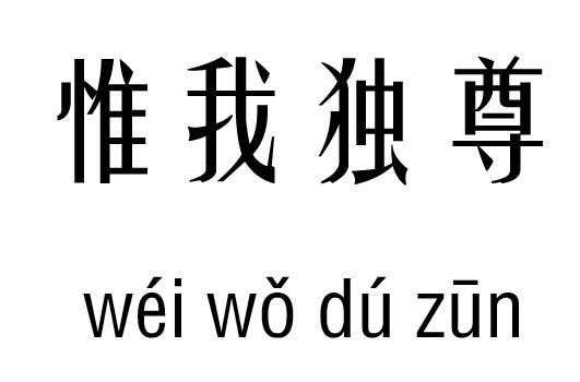 惟我独尊五行吉凶_