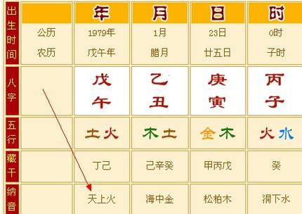 1979是什么命_1979年属相查询表