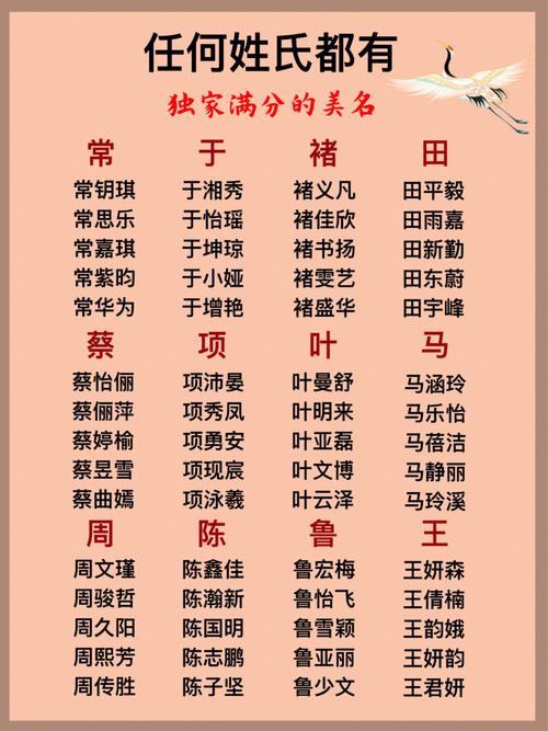 吉祥三字名字大全