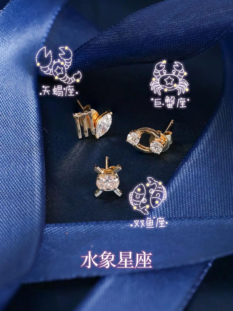 属于12星座的耳环