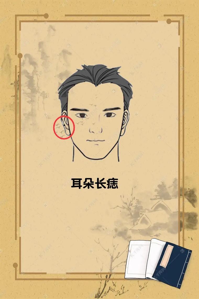 痣的含义 痣的含义图解女