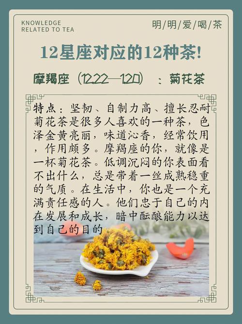 十二星座的代表的养生花茶