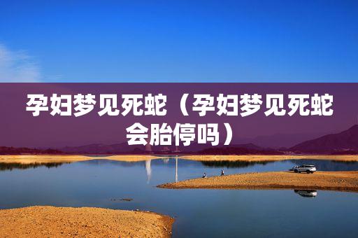 孕妇梦见蛇被人杀死