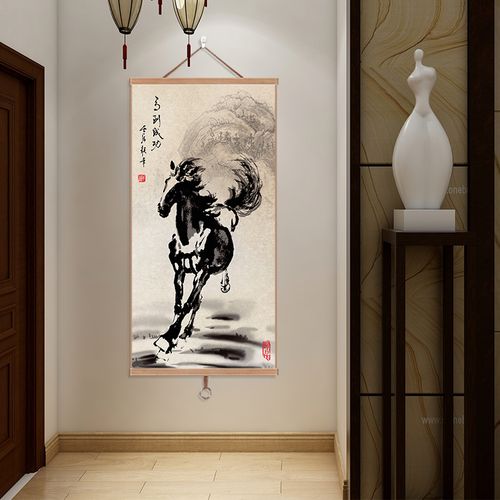 马和鼠的挂画不能够一同摆在客厅里