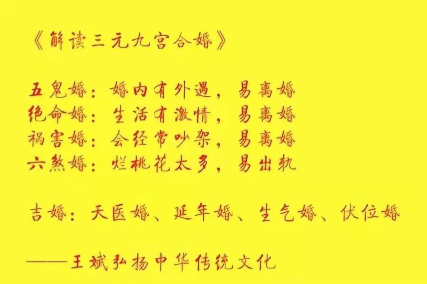 八字命理如何看婚姻?