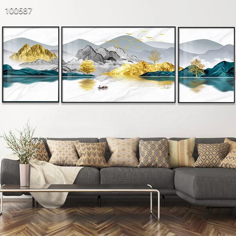 客厅背景挂画的6个风水讲究