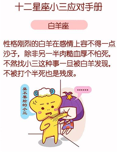 白羊座男生对小三的态度