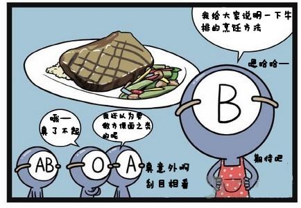 厨艺最出众的血型人