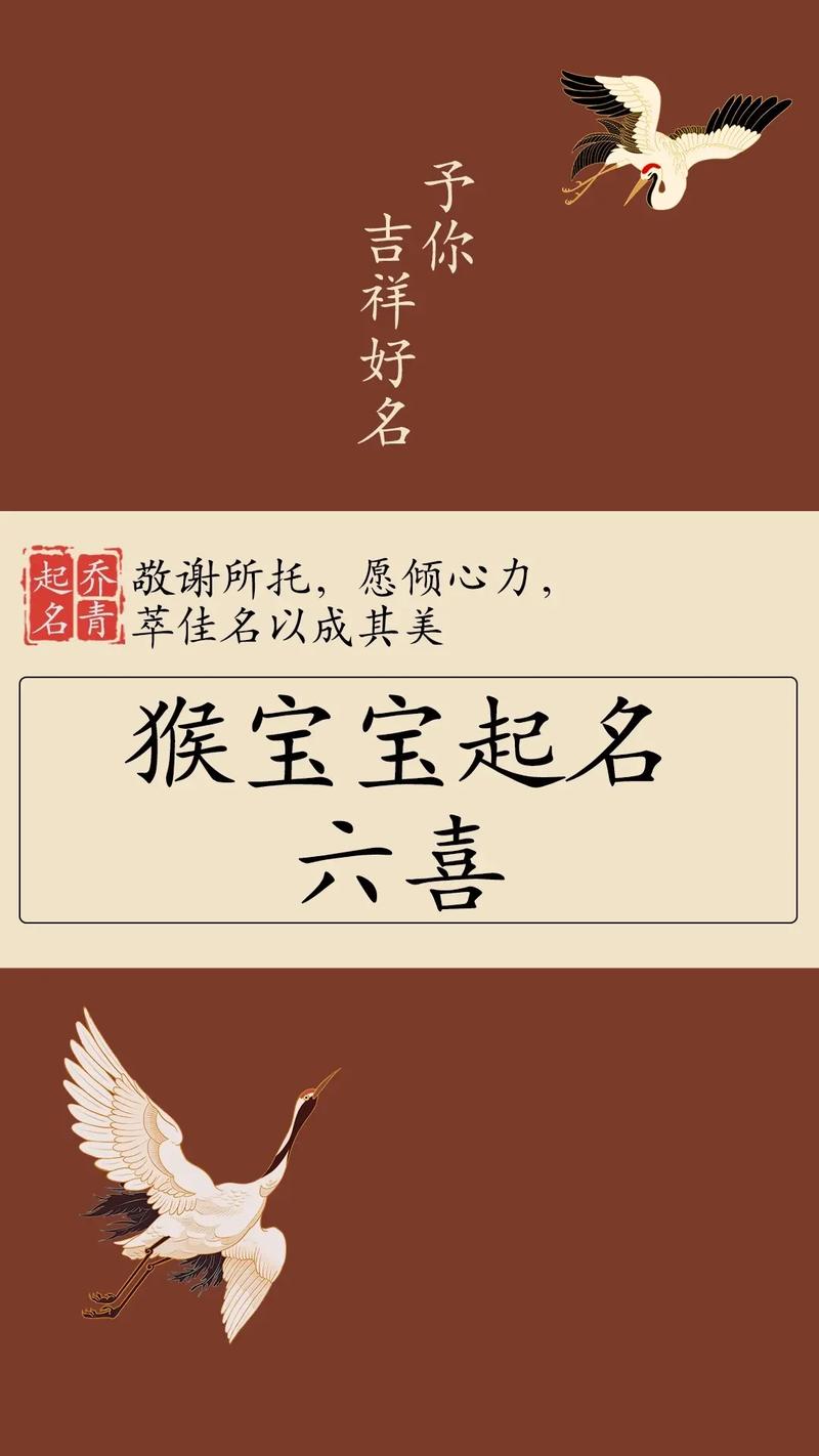 猴宝宝到底起什么名字好比较好