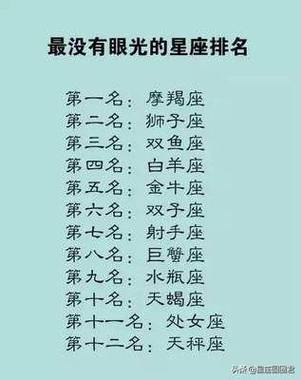 盘点十二星座最贤惠的排名