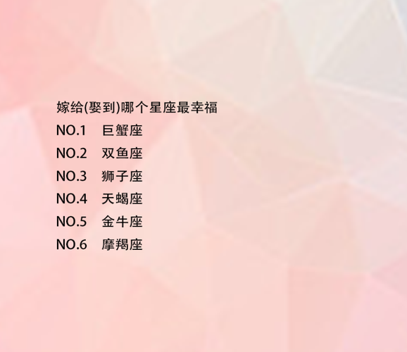 最坚持自我的星座
