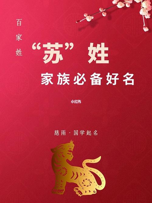 姓苏全怎么取名字好听时尚有好的寓意