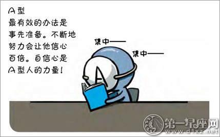 血型君因何不断努力奋斗