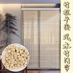 安吉卫生间门外风水竹帘