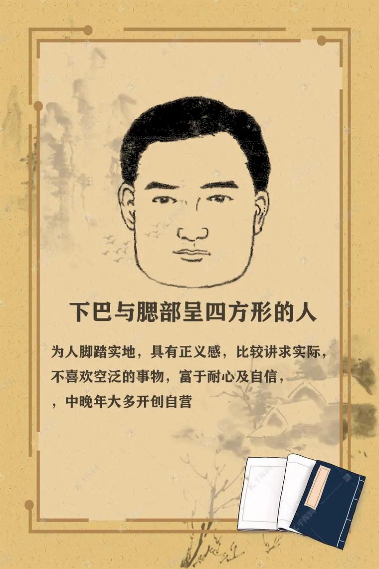 面相分析下巴短的人