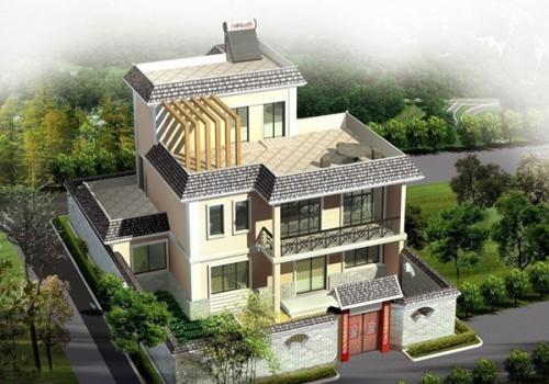 房子前面有高大建筑物风水