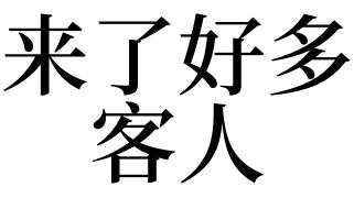 梦见来客人了