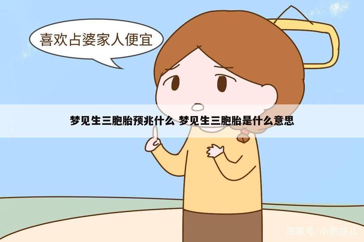 梦见三个小孩子是什么意思