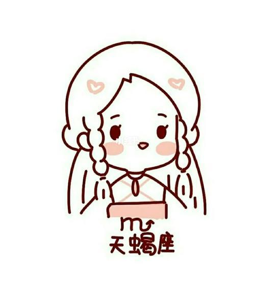 小葩画十二星座娃娃