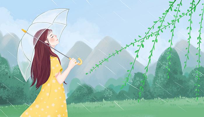 梦见下雨打伞,梦见雨中打伞
