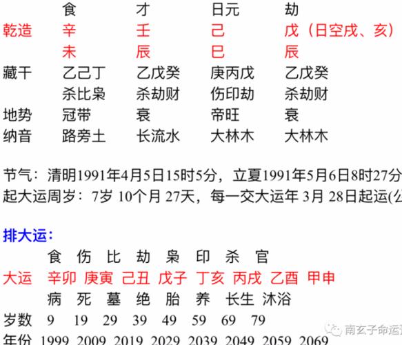 精论辛巳日柱命运