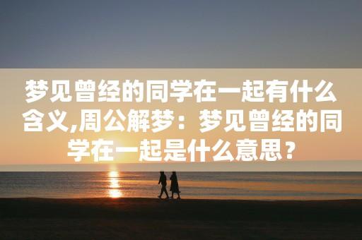 梦见同学,周公解梦梦到同学是什么意思,做梦梦见同学好不好