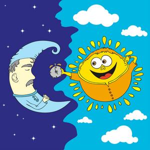 梦见太阳和月亮