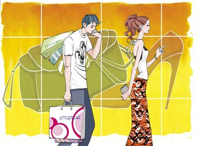 不愿意陪女友逛街的生肖男