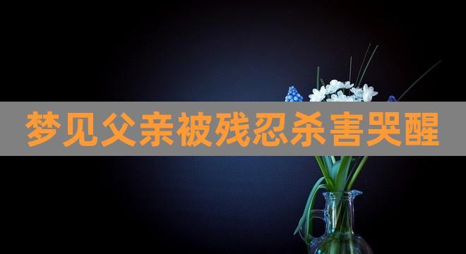 梦见死去的爸爸哭醒