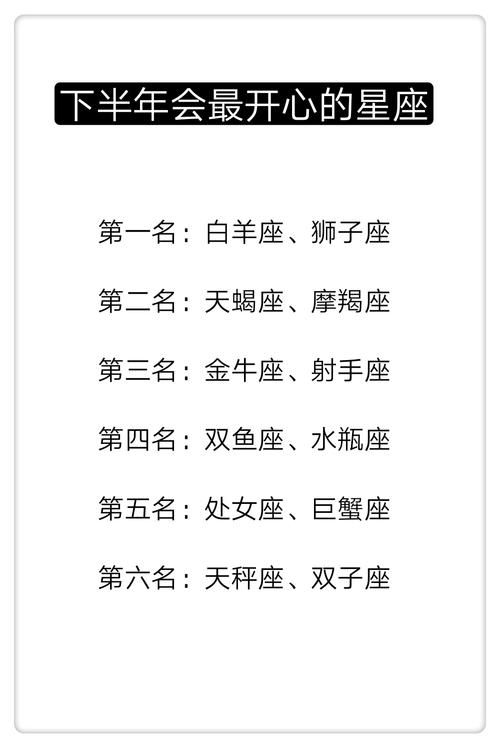 让人觉得最开心的星座