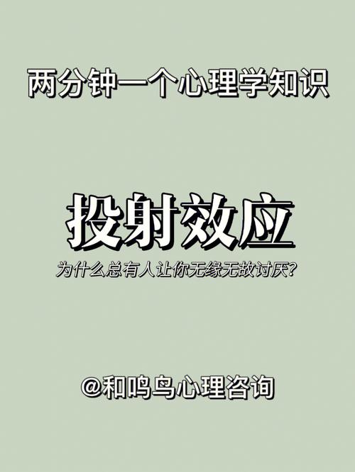 心理学上的投射的例子