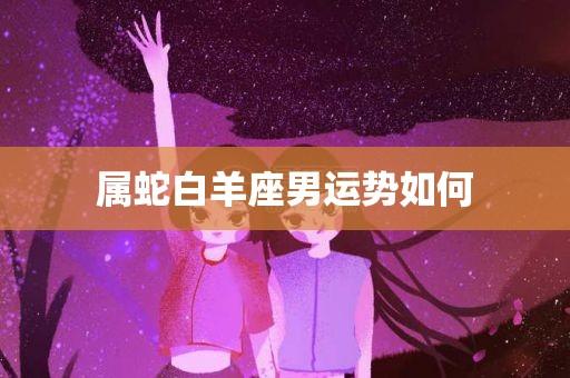 怎样来吸引属蛇白羊座男