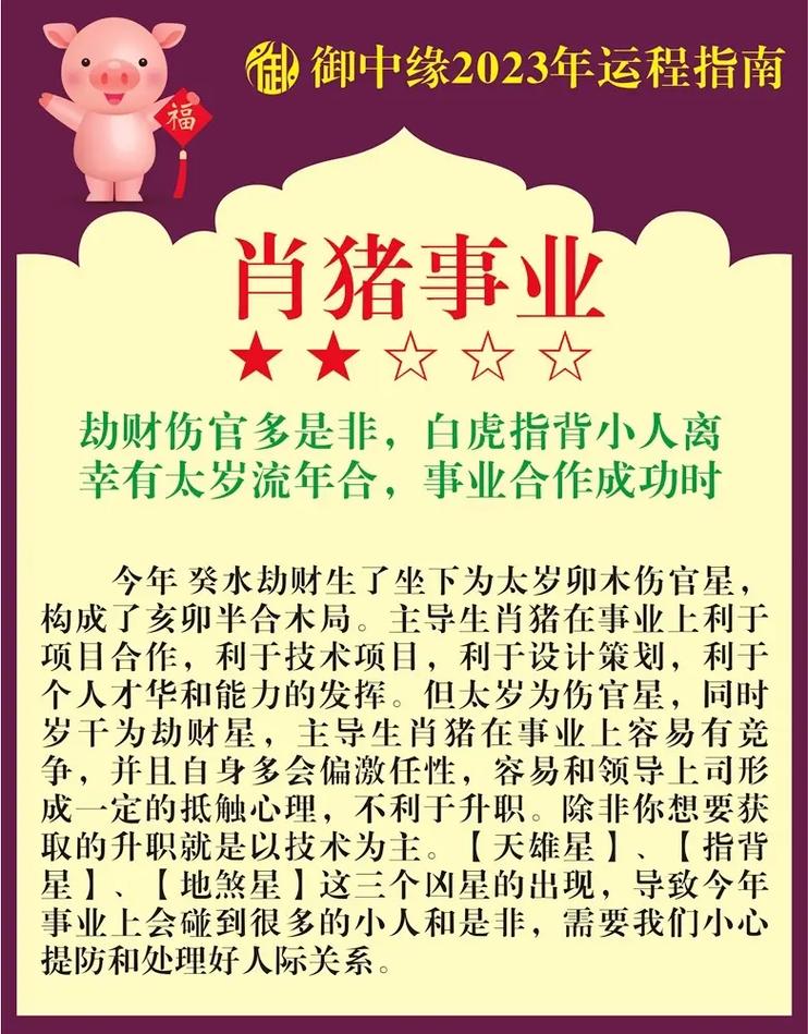 2020年属猪运势如何呢