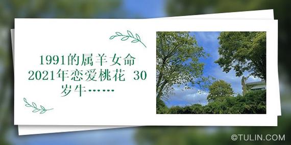 1991年出生属羊的2021年恋爱桃花