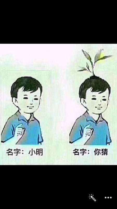 小明头上长花叫什么名字