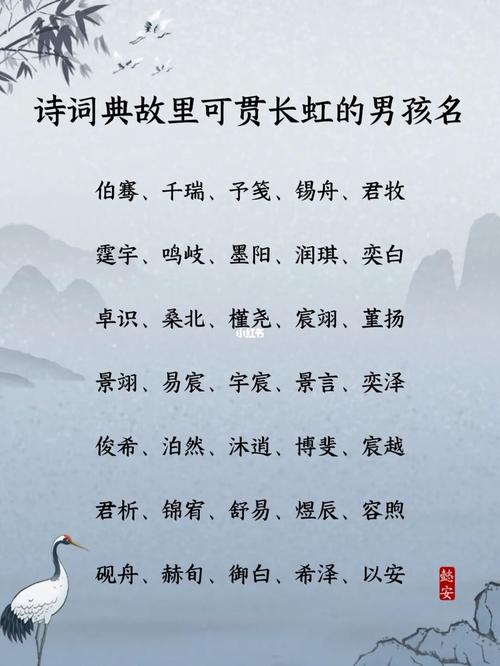润字取名男孩名字