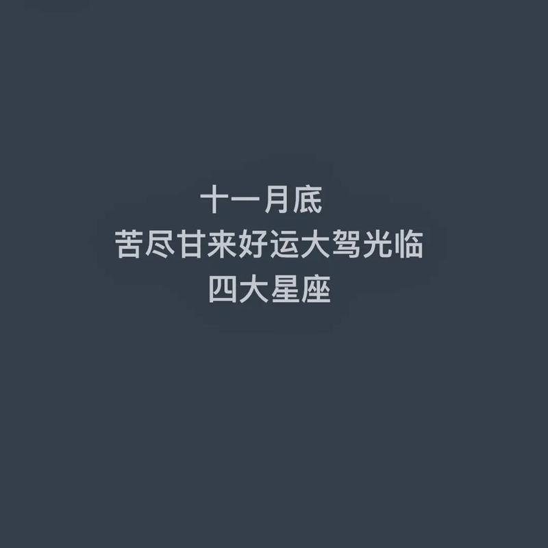 下月起苦尽甘来,收入水涨船高,贵人到来,好运大驾光临的星座